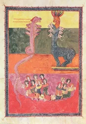 The Dragons, from the Girona Beatus